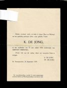 Jong, Klaas de
