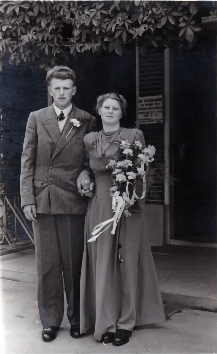 Tjipke Feenstra en Johanna Ynskje Boomsma 9 juni 1949