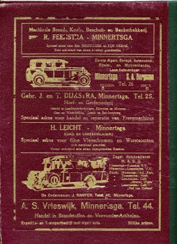 Postmap eind jaren 20