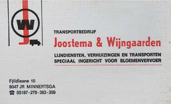 Transportbedrijf Joostema & Wijngaarden